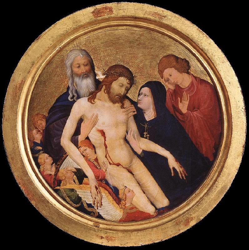 MALOUEL, Jean Large Round Pieta sg oil painting picture
